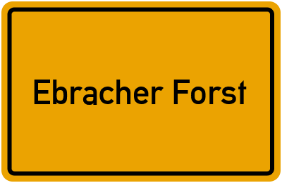 Ebracher Forst