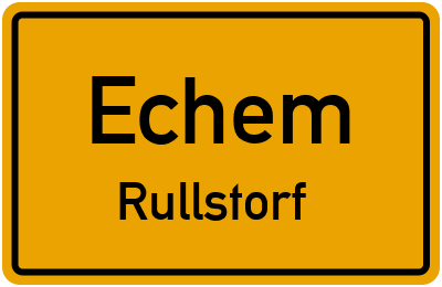 Straßenverzeichnis Echem Rullstorf
