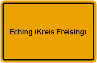 Branchenbuch Eching (Kreis Freising), Bayern