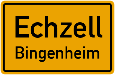 Straßenverzeichnis Echzell Bingenheim