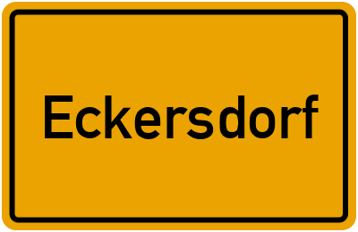 Wo liegt Eckersdorf?