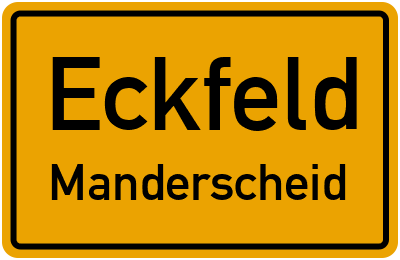 Straßenverzeichnis Eckfeld Manderscheid