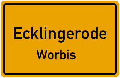 Straßenverzeichnis Ecklingerode Worbis