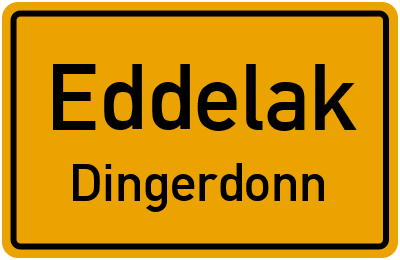 Straßenverzeichnis Eddelak Dingerdonn