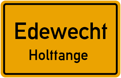 Straßenverzeichnis Edewecht Holttange