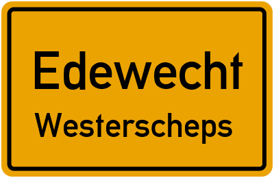 Straßenverzeichnis Edewecht Westerscheps