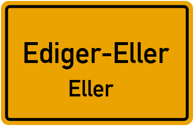 Straßenverzeichnis Ediger-Eller Eller