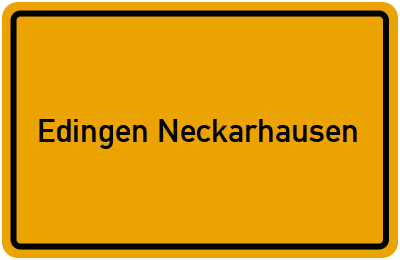 Branchenbuch Edingen Neckarhausen, Baden-Württemberg