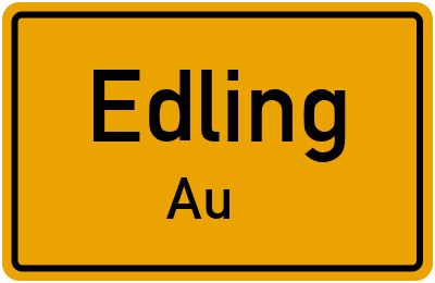 Straßenverzeichnis Edling Au