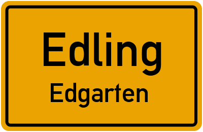 Straßenverzeichnis Edling Edgarten