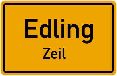 Straßenverzeichnis Edling Zeil