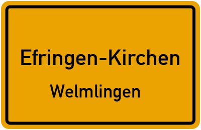 Straßenverzeichnis Efringen-Kirchen Welmlingen