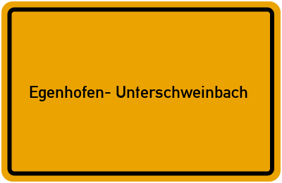 Branchenbuch Egenhofen- Unterschweinbach, Bayern