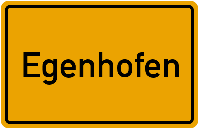 Branchenbuch Egenhofen, Bayern