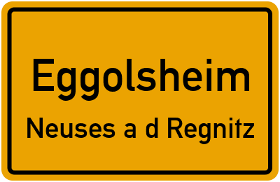 Straßenverzeichnis Eggolsheim Neuses a.d.Regnitz