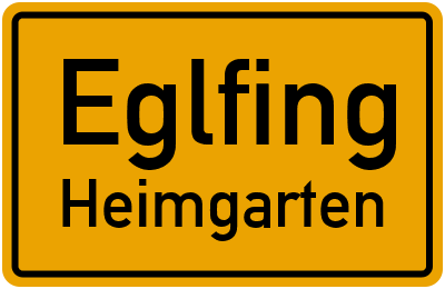 Straßenverzeichnis Eglfing Heimgarten