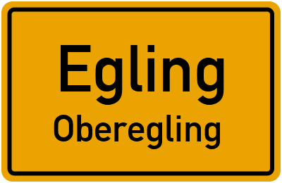 Straßenverzeichnis Egling Oberegling