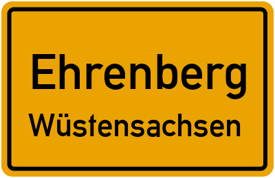 Straßenverzeichnis Ehrenberg Wüstensachsen