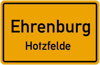 Straßenverzeichnis Ehrenburg Hotzfelde
