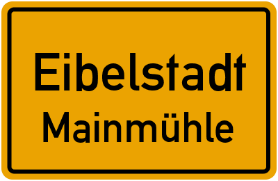 Straßenverzeichnis Eibelstadt Mainmühle