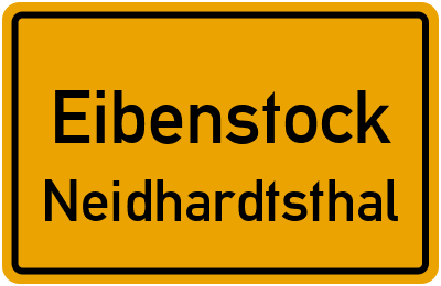 Straßenverzeichnis Eibenstock Neidhardtsthal