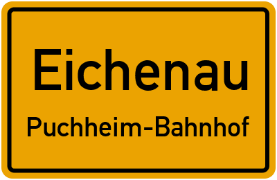 Straßenverzeichnis Eichenau Puchheim-Bahnhof