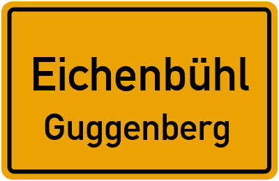 Straßenverzeichnis Eichenbühl Guggenberg
