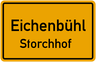 Straßenverzeichnis Eichenbühl Storchhof