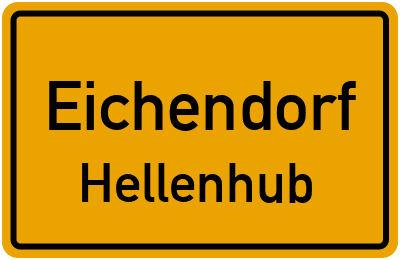Straßenverzeichnis Eichendorf Hellenhub