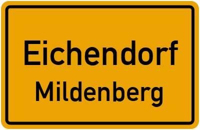 Straßenverzeichnis Eichendorf Mildenberg