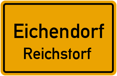 Straßenverzeichnis Eichendorf Reichstorf
