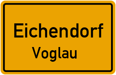 Straßenverzeichnis Eichendorf Voglau