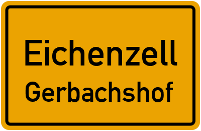 Straßenverzeichnis Eichenzell Gerbachshof