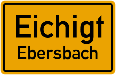 Straßenverzeichnis Eichigt Ebersbach