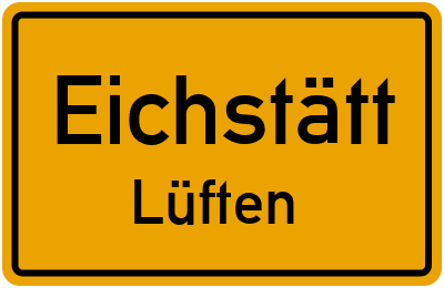 Straßenverzeichnis Eichstätt Lüften