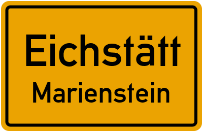 Straßenverzeichnis Eichstätt Marienstein