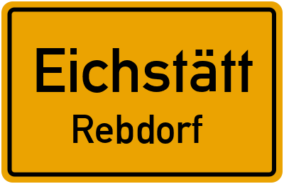 Straßenverzeichnis Eichstätt Rebdorf