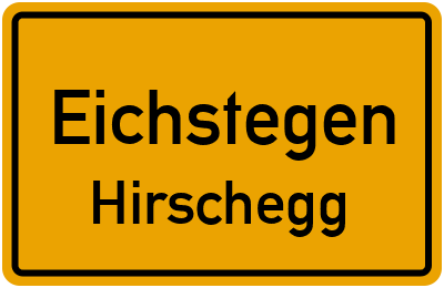 Straßenverzeichnis Eichstegen Hirschegg