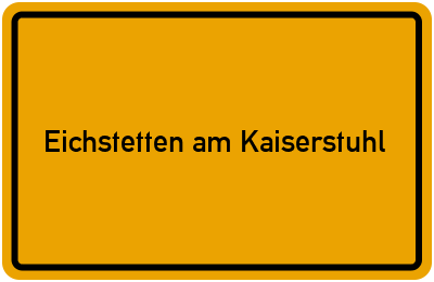Eichstetten am Kaiserstuhl in Baden-Württemberg erkunden
