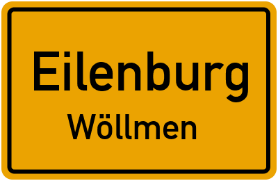 Straßenverzeichnis Eilenburg Wöllmen