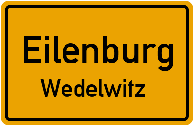Straßenverzeichnis Eilenburg Wedelwitz