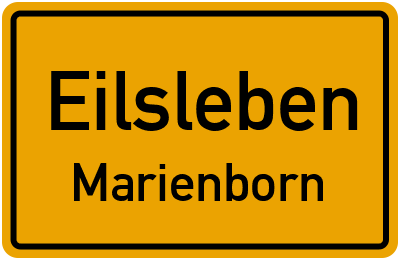 Straßenverzeichnis Eilsleben Marienborn