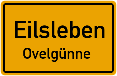 Straßenverzeichnis Eilsleben Ovelgünne