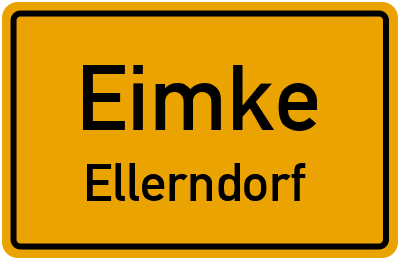 Straßenverzeichnis Eimke Ellerndorf