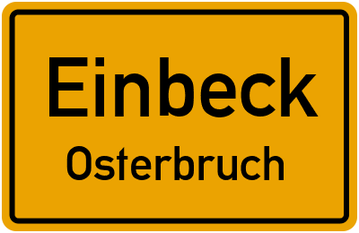 Straßenverzeichnis Einbeck Osterbruch