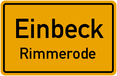 Straßenverzeichnis Einbeck Rimmerode