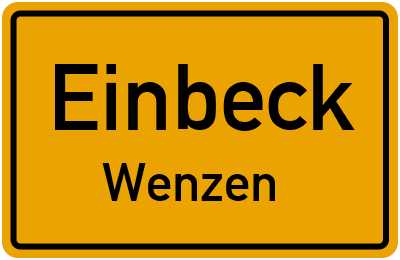 Straßenverzeichnis Einbeck Wenzen