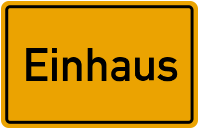 Einhaus in Schleswig-Holstein