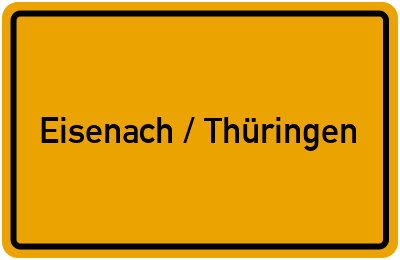 Branchenbuch Eisenach / Thüringen, Thüringen