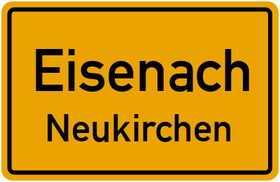 Straßenverzeichnis Eisenach Neukirchen